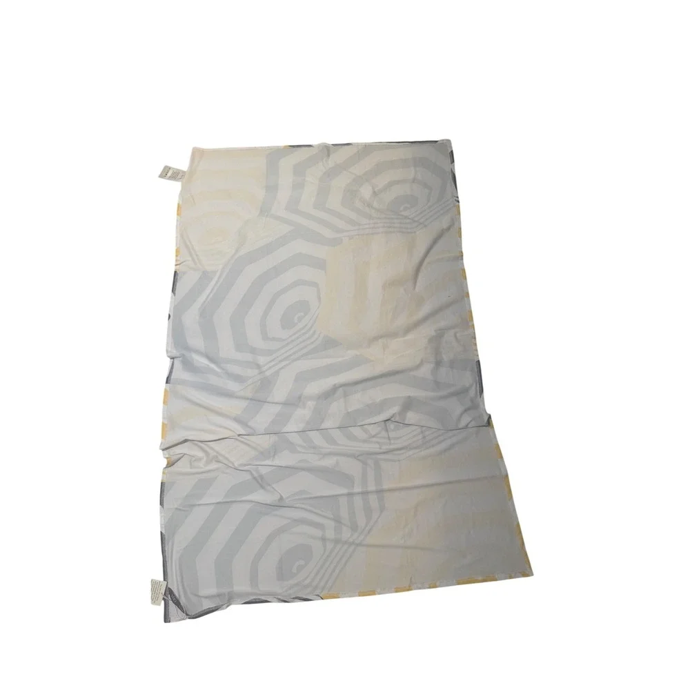 Salt N Rays Sol Wrap Sun Protective Towel UPF50Yellow Navy Umbrella Print 58x35